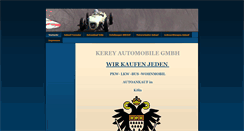 Desktop Screenshot of kaufe-alle-pkw.de